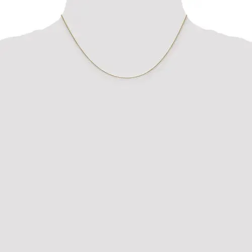 0.90mm 14K Gold Cable Chain