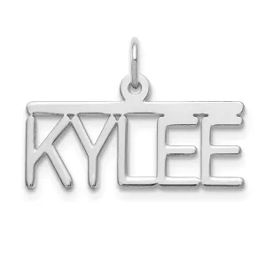 10KW Polished Arial Rounded Font Name Plate