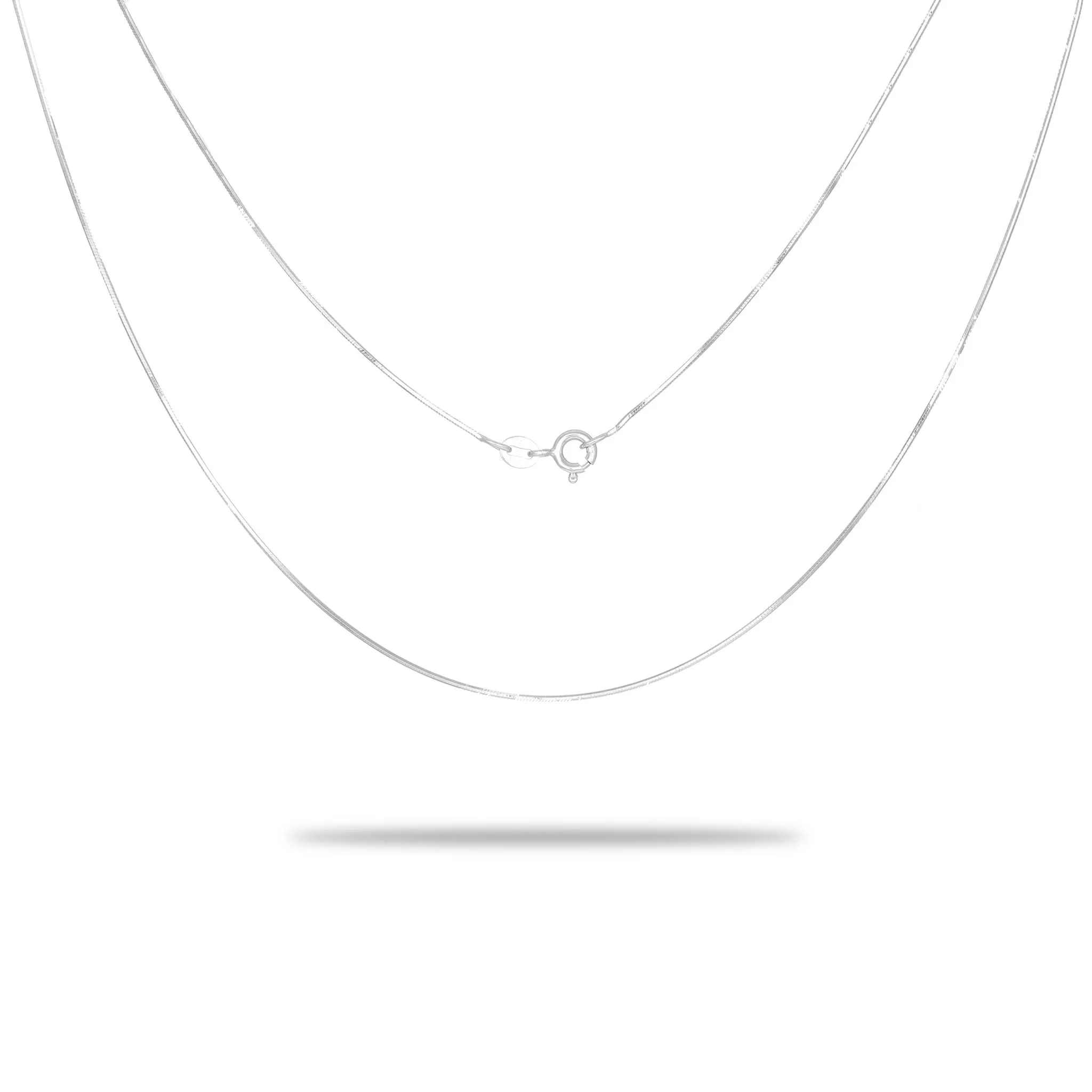 1.0mm Snake Chain in Sterling Silver