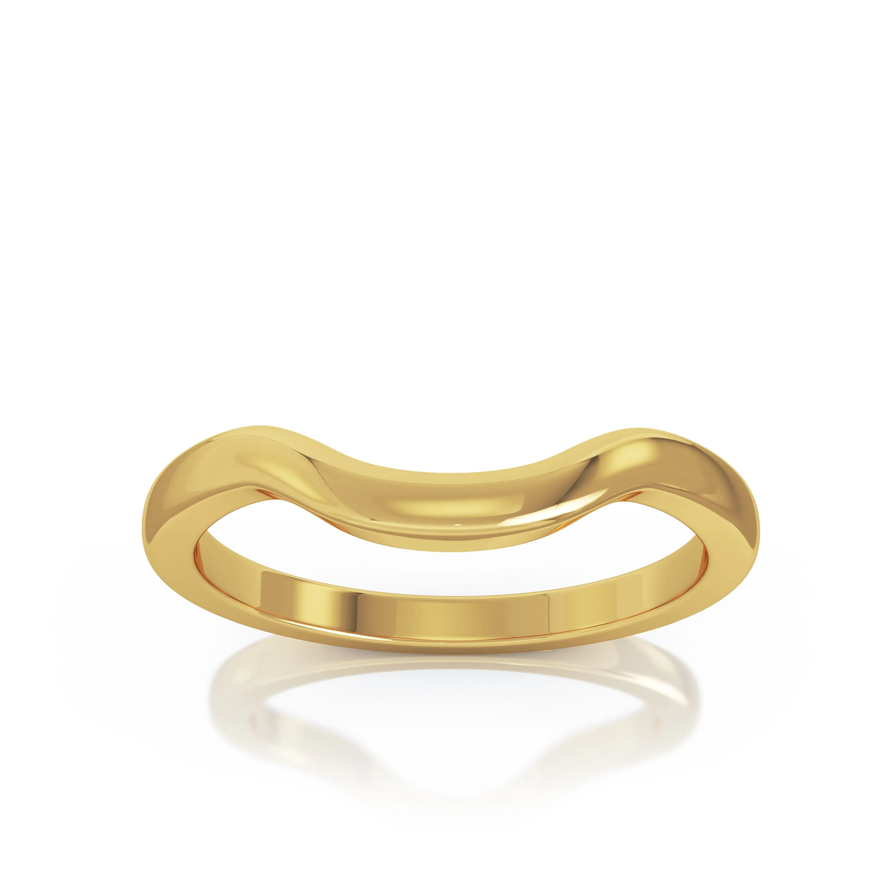 11MM Citrine & Diamond Wedding Set in 14K Gold