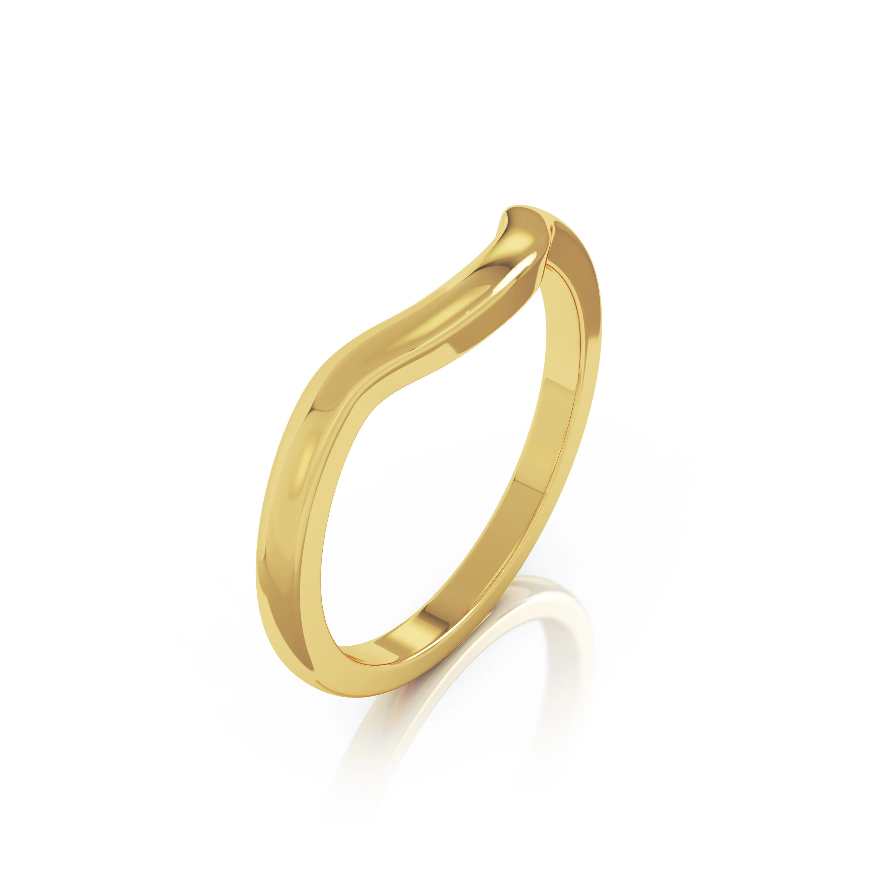 11MM Citrine & Diamond Wedding Set in 14K Gold