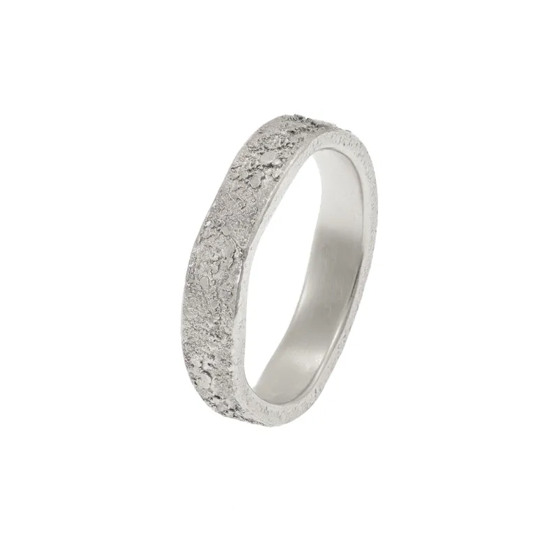 14K Gold Organic Band