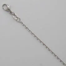14k Gold Oval Diamond Cut Link