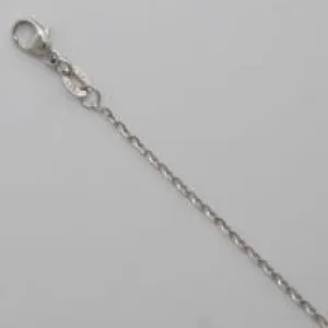 14k Gold Oval Diamond Cut Link
