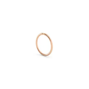 14k Rose Gold Nose Hoop