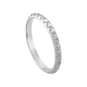 14KT GOLD PYRAMID RING GUARD