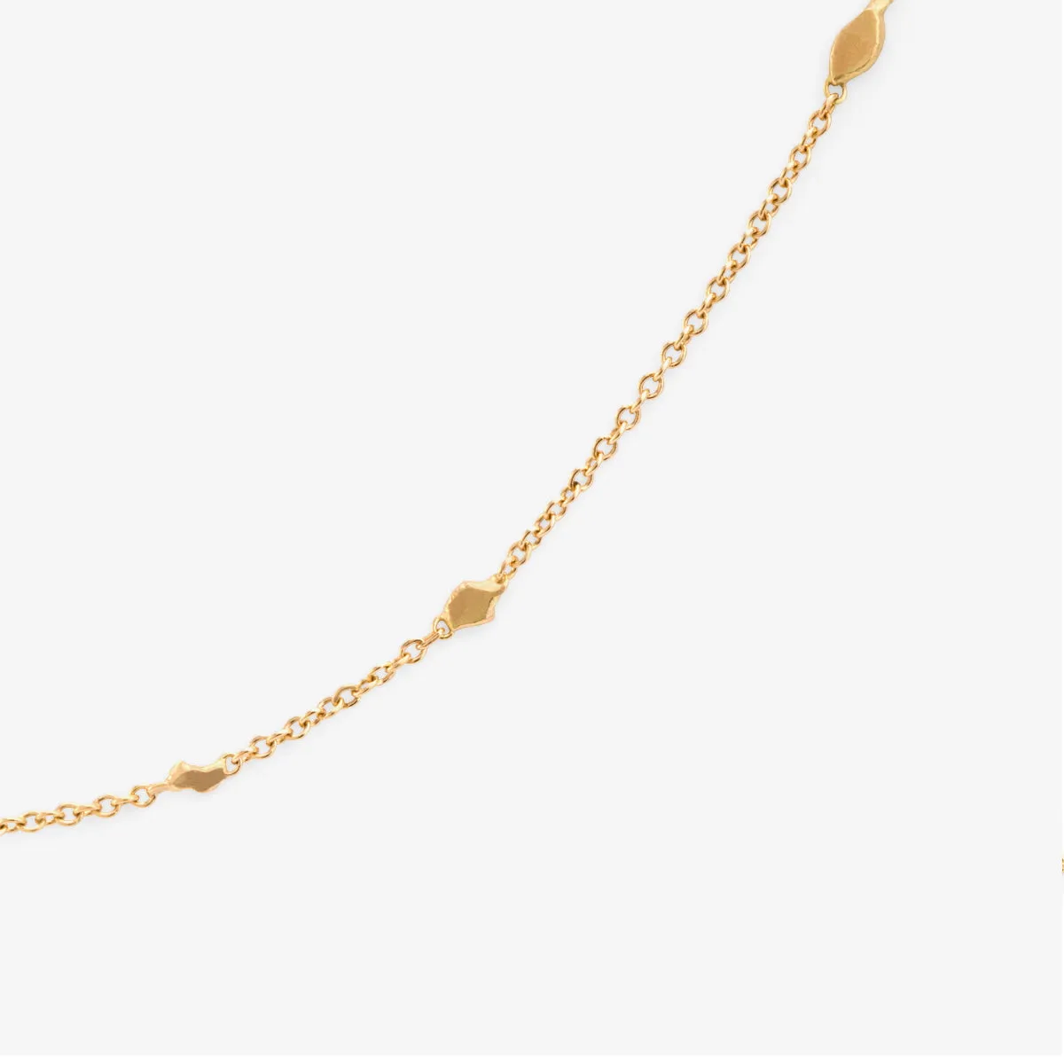 15.5" Little Gold Fleck Necklace | N4201
