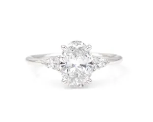 1.68-Carat Oval Diamond Marit Ring