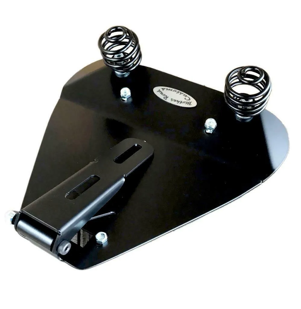 1998-2021 Yamaha V Star 650 Solo Seat Mounting Kit Spring P-Pad Black Tractor bc