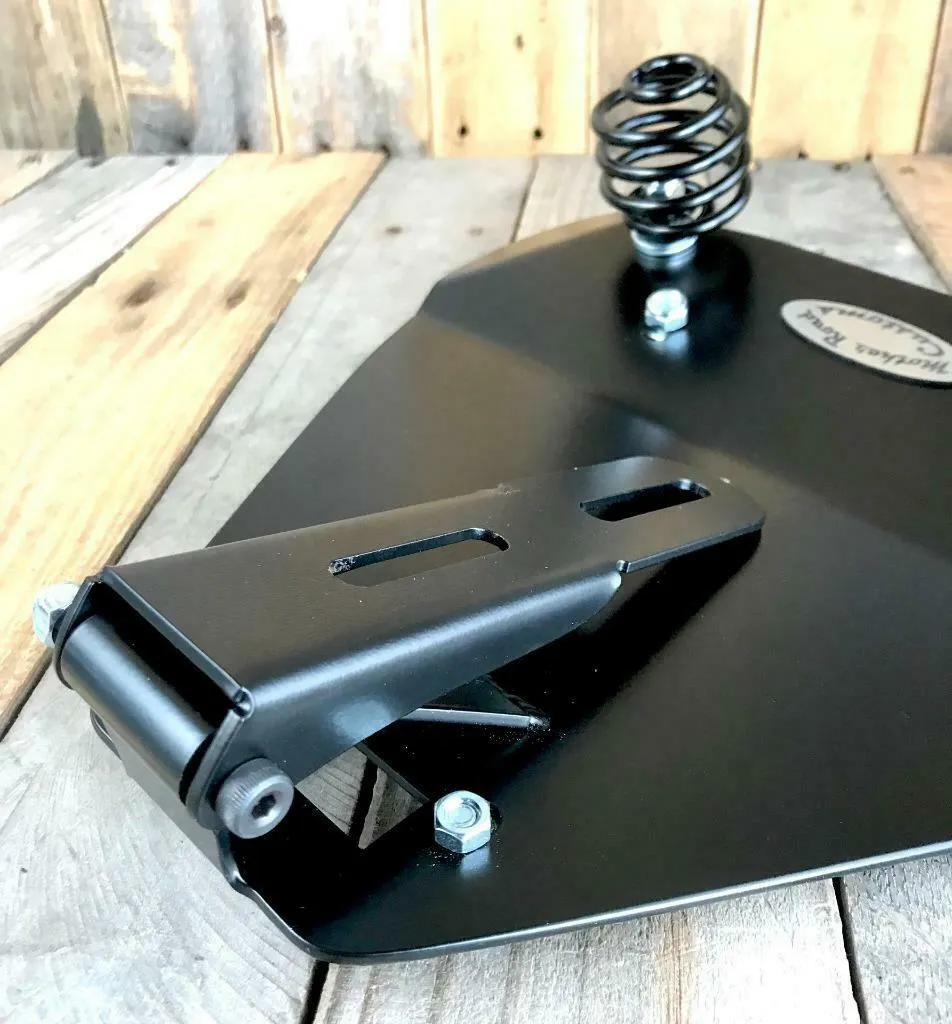 1998-2021 Yamaha V Star 650 Solo Seat Mounting Kit Spring P-Pad Black Tractor bc