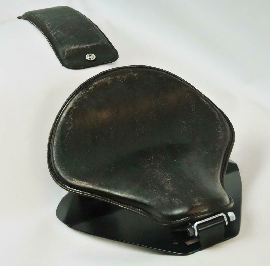 1998-2021 Yamaha V Star 650 Spring Black Dist Leather Seat P-Pad Mounting Kit bc