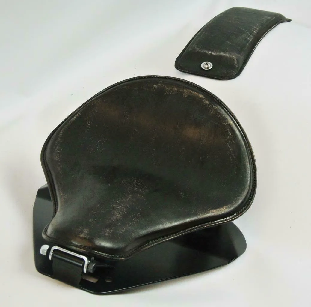 1998-2021 Yamaha V Star 650 Spring Black Dist Leather Seat P-Pad Mounting Kit bc