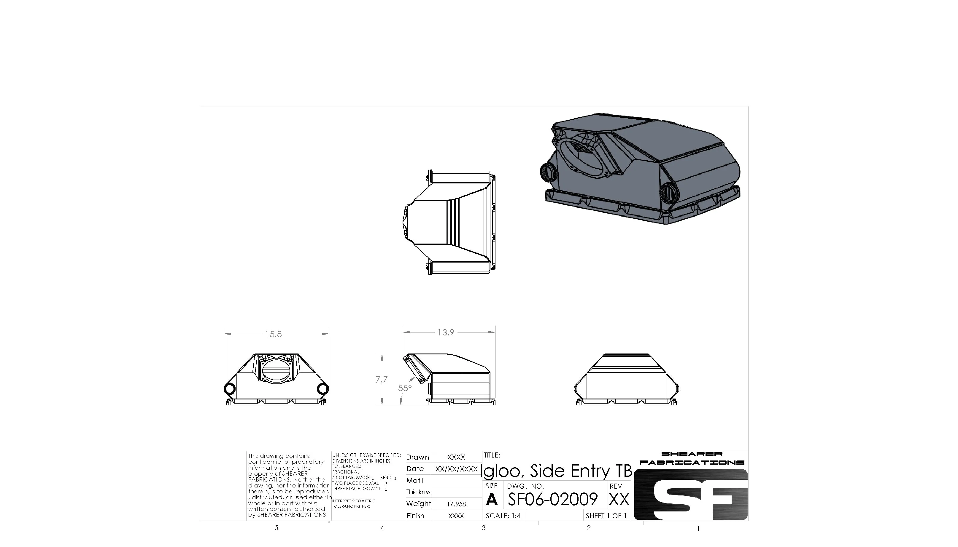 2000hp Igloo Cooler Low Profile