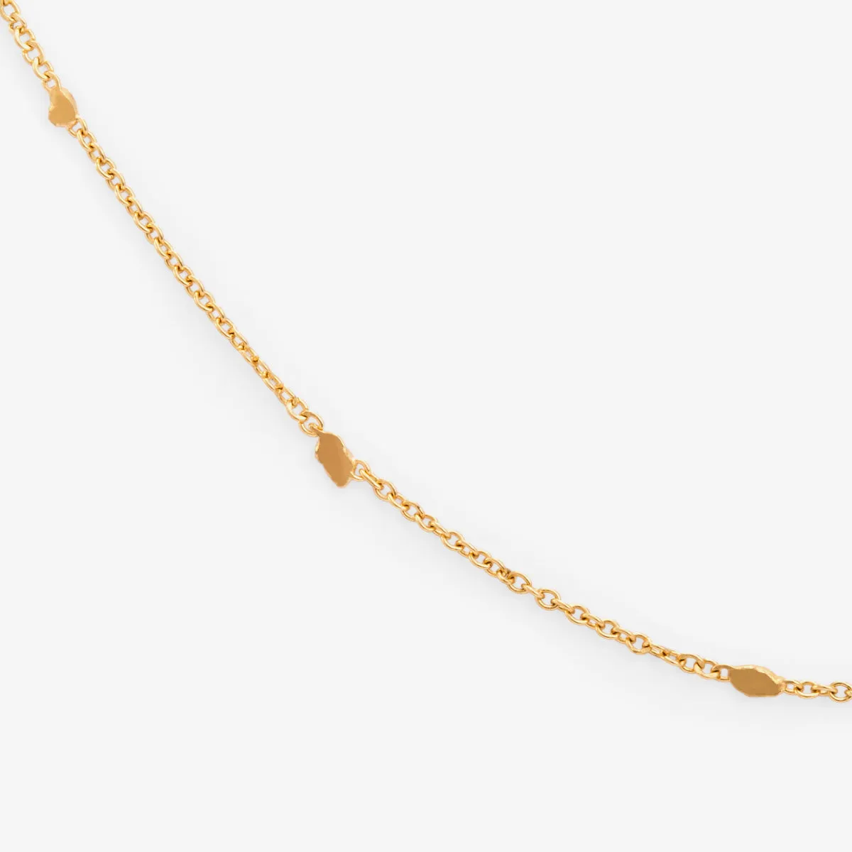 20" Little Gold Fleck Necklace | N4202