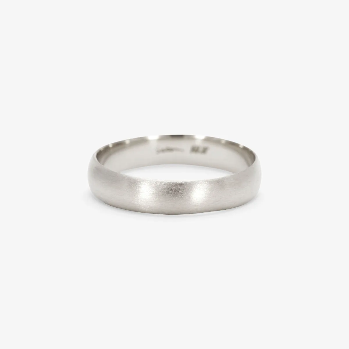4.3mm Rounded Bare Band | MR0128