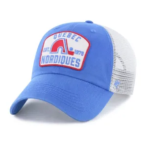 47 Brand NHL Clean Up McCall Snapback Hat - Quebec Nordiques
