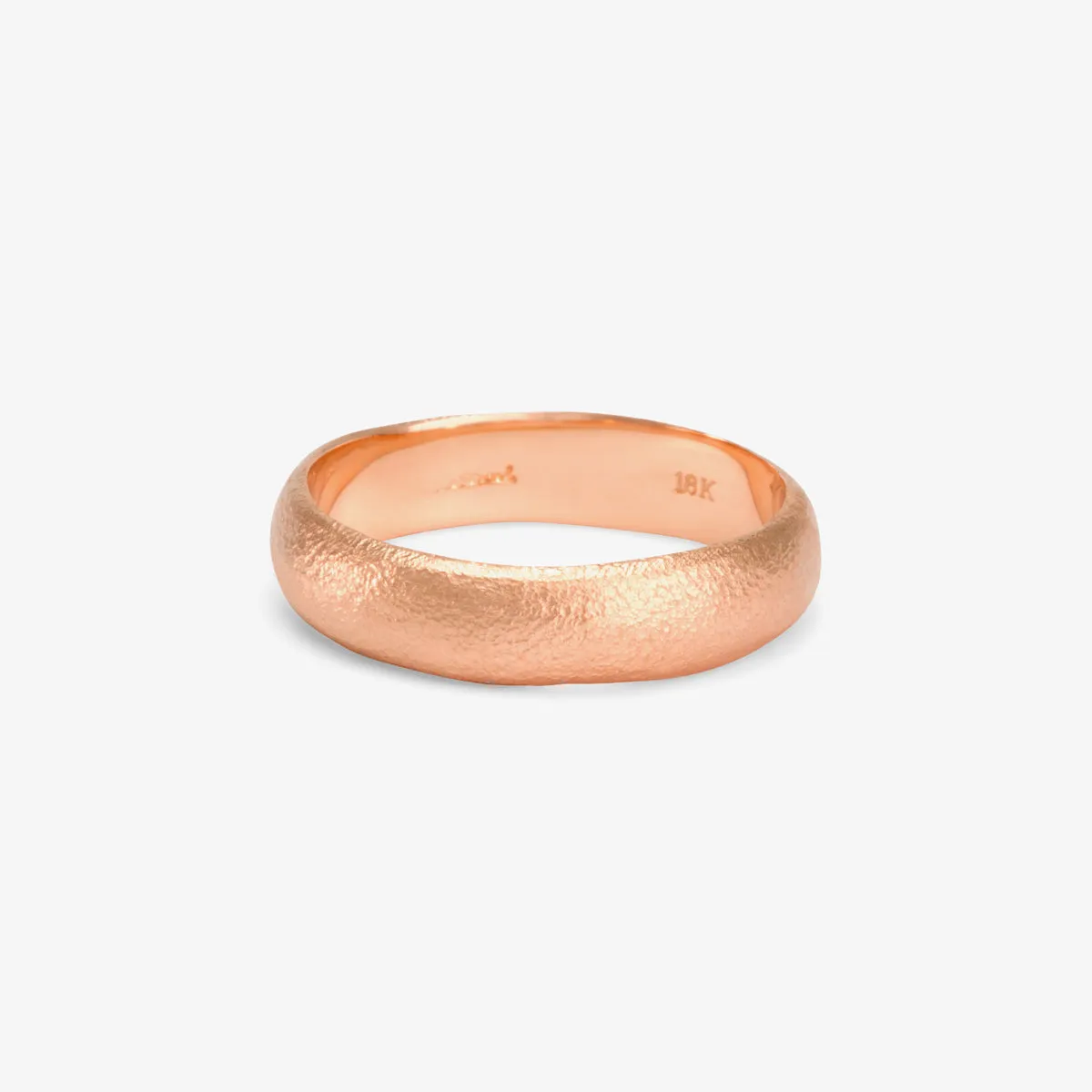 4.8mm Rough Rounded Band | MR0113