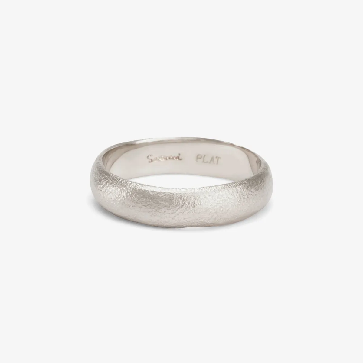 4.8mm Rough Rounded Band | MR0113