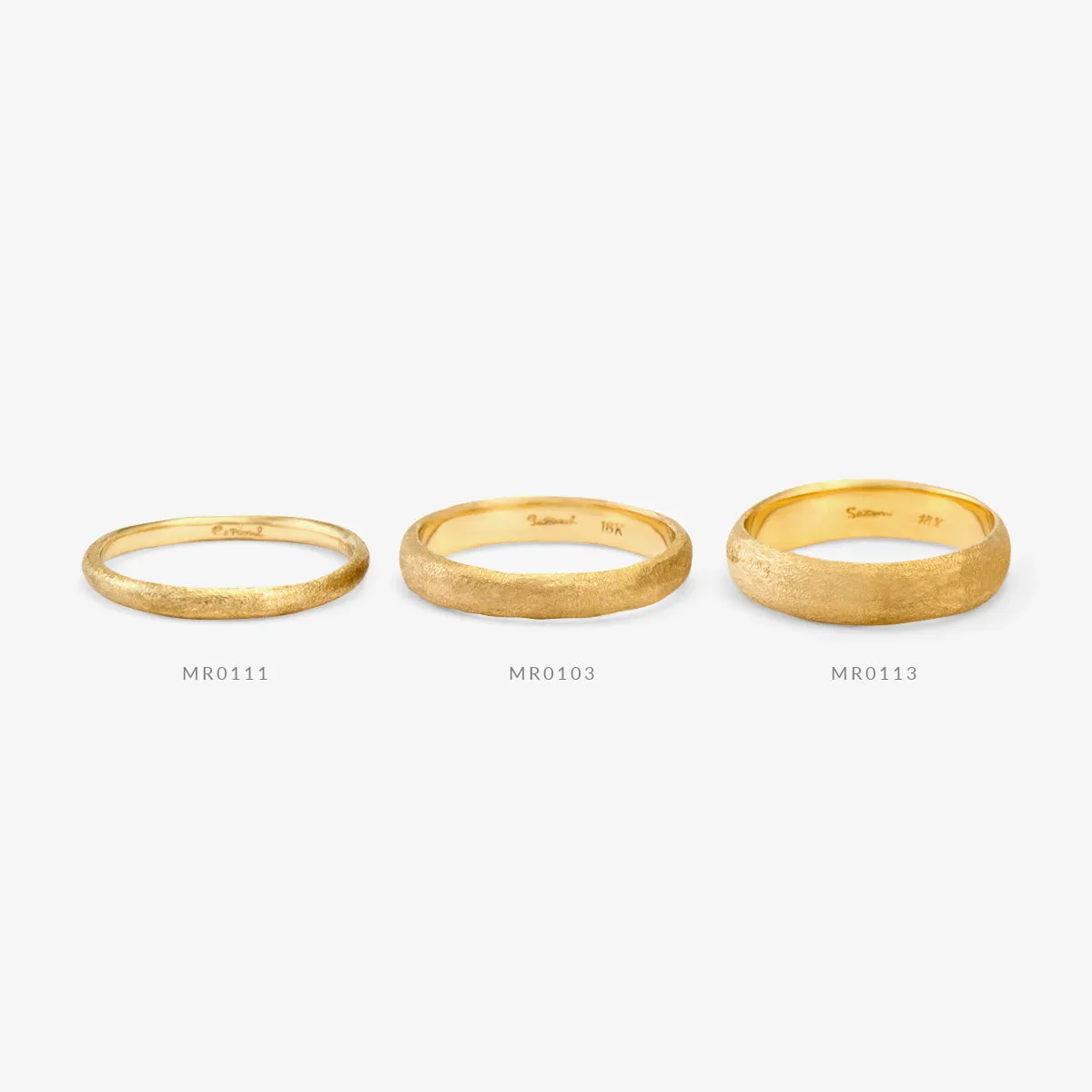 4.8mm Rough Rounded Band | MR0113