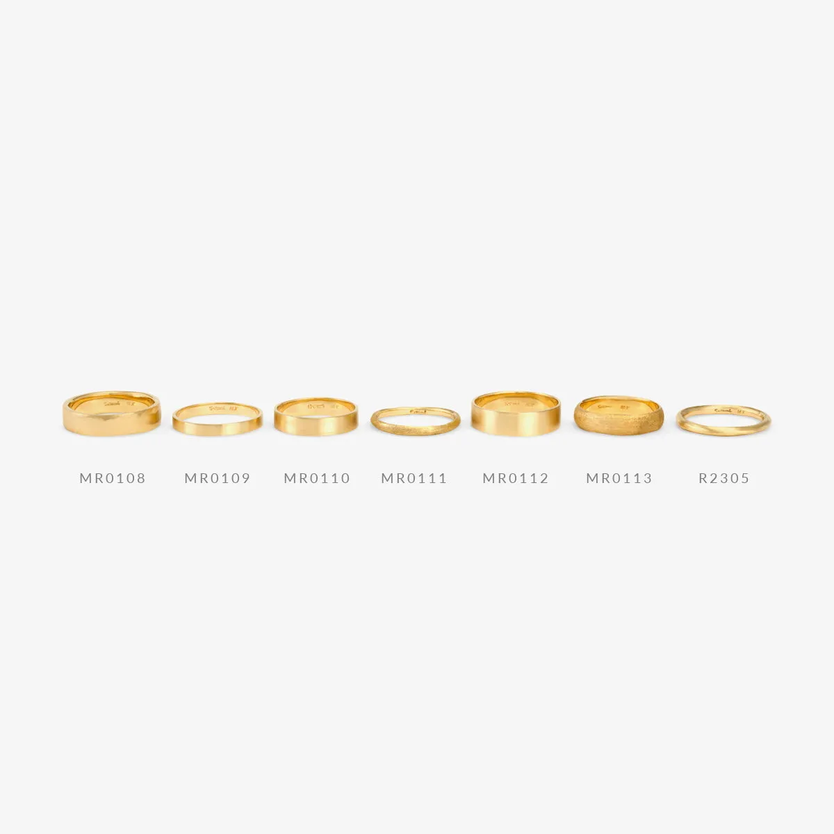 4.8mm Rough Rounded Band | MR0113