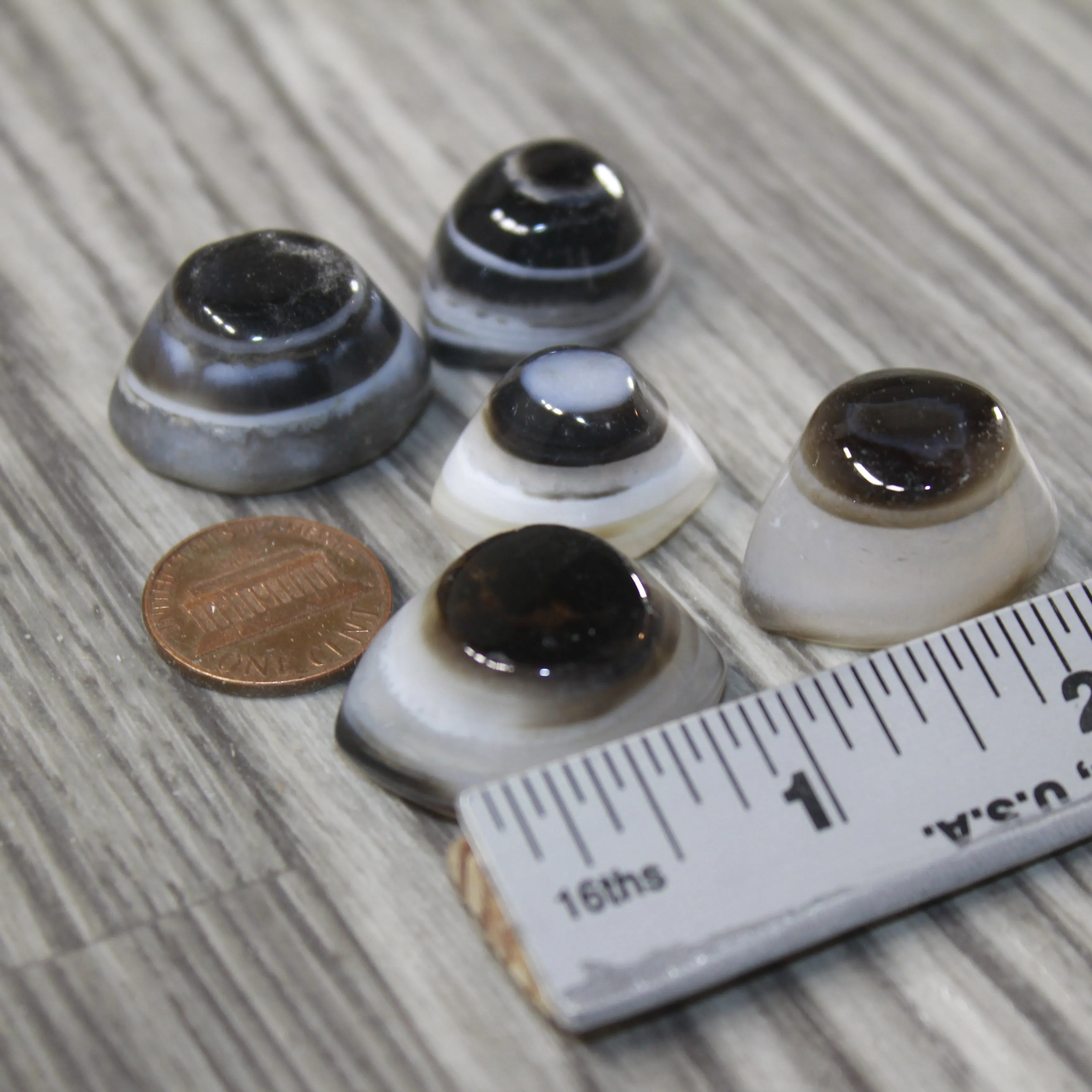 5 Agate Eyes   #0743 Naturally Formed