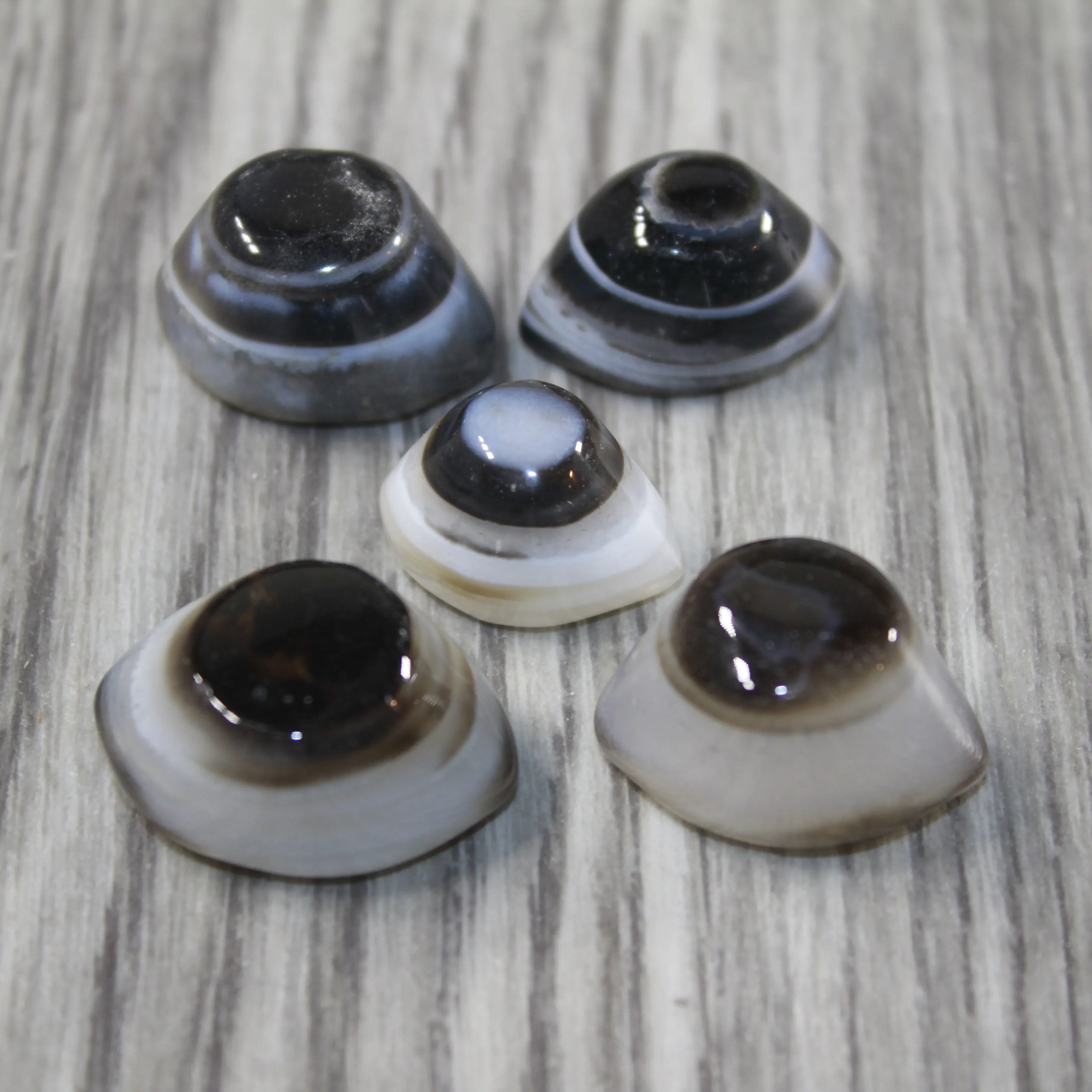 5 Agate Eyes   #0743 Naturally Formed