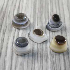 5 Agate Eyes   #6843 Naturally Formed