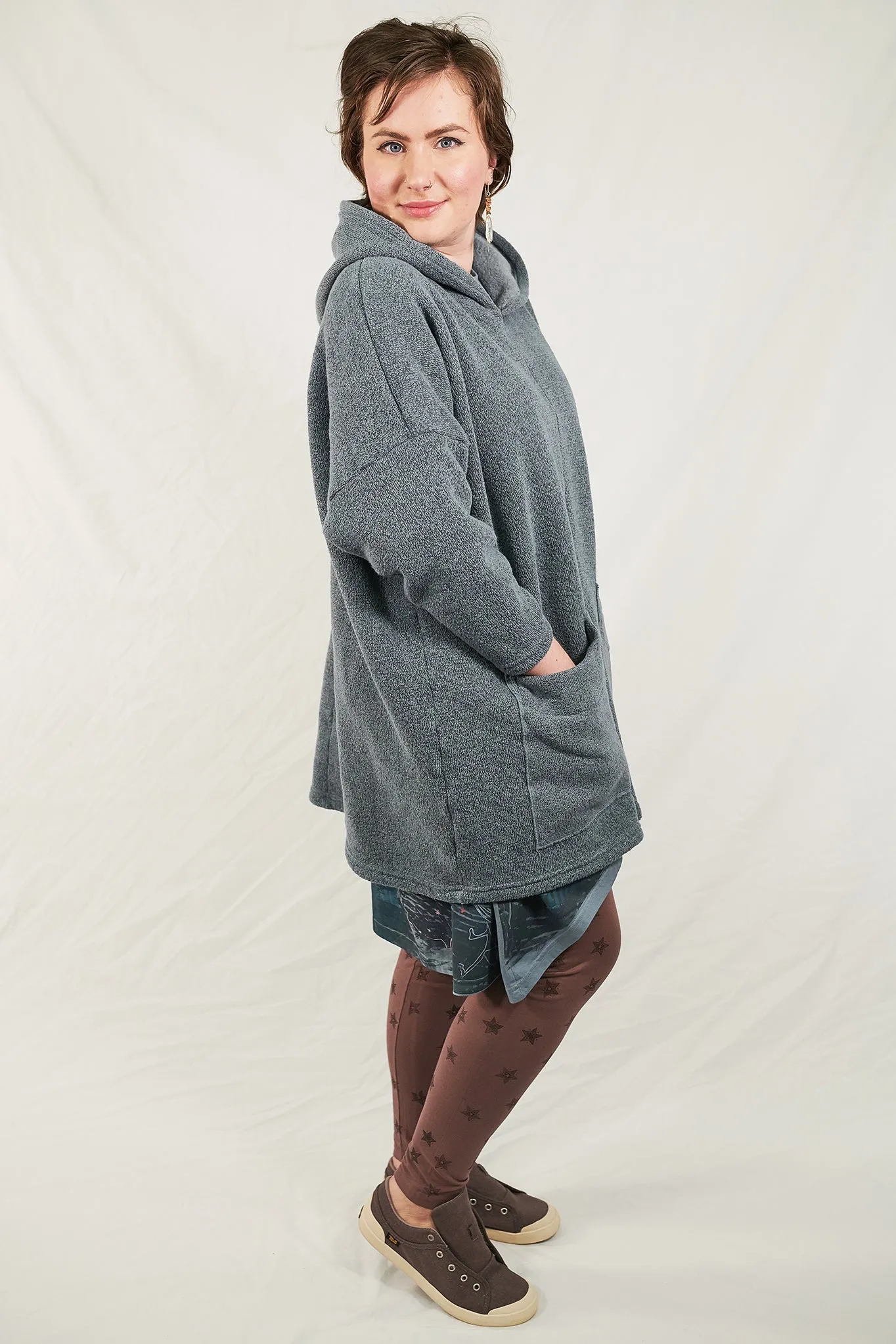 5271 Nanti Hooded Pocket Sherpa Sky