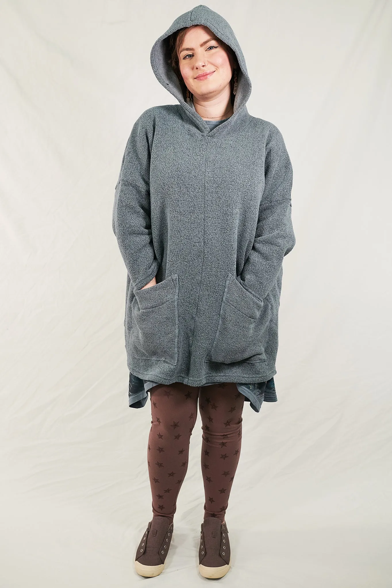 5271 Nanti Hooded Pocket Sherpa Sky