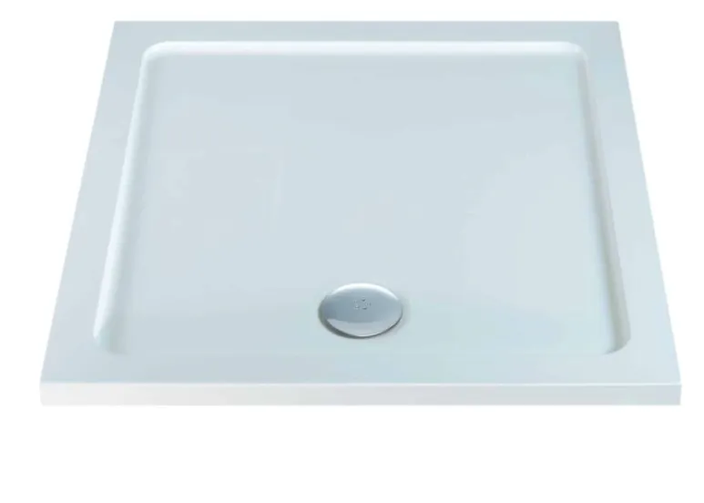 800mm SQUARE LOW PROFILE SHOWER TRAY