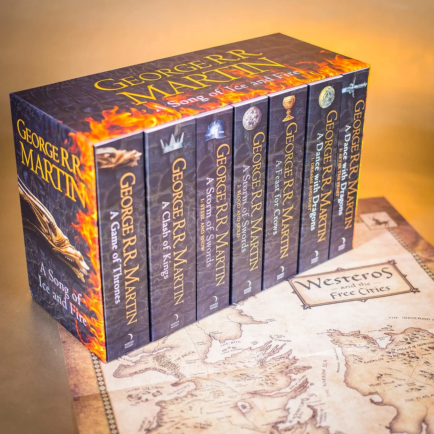 A Song of Ice and Fire 7 Books Collection Box Set bestselling classic epic fantasy series
