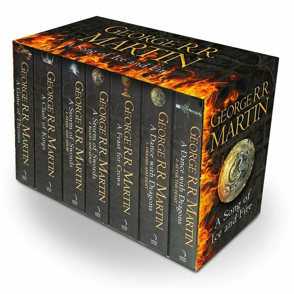 A Song of Ice and Fire 7 Books Collection Box Set bestselling classic epic fantasy series