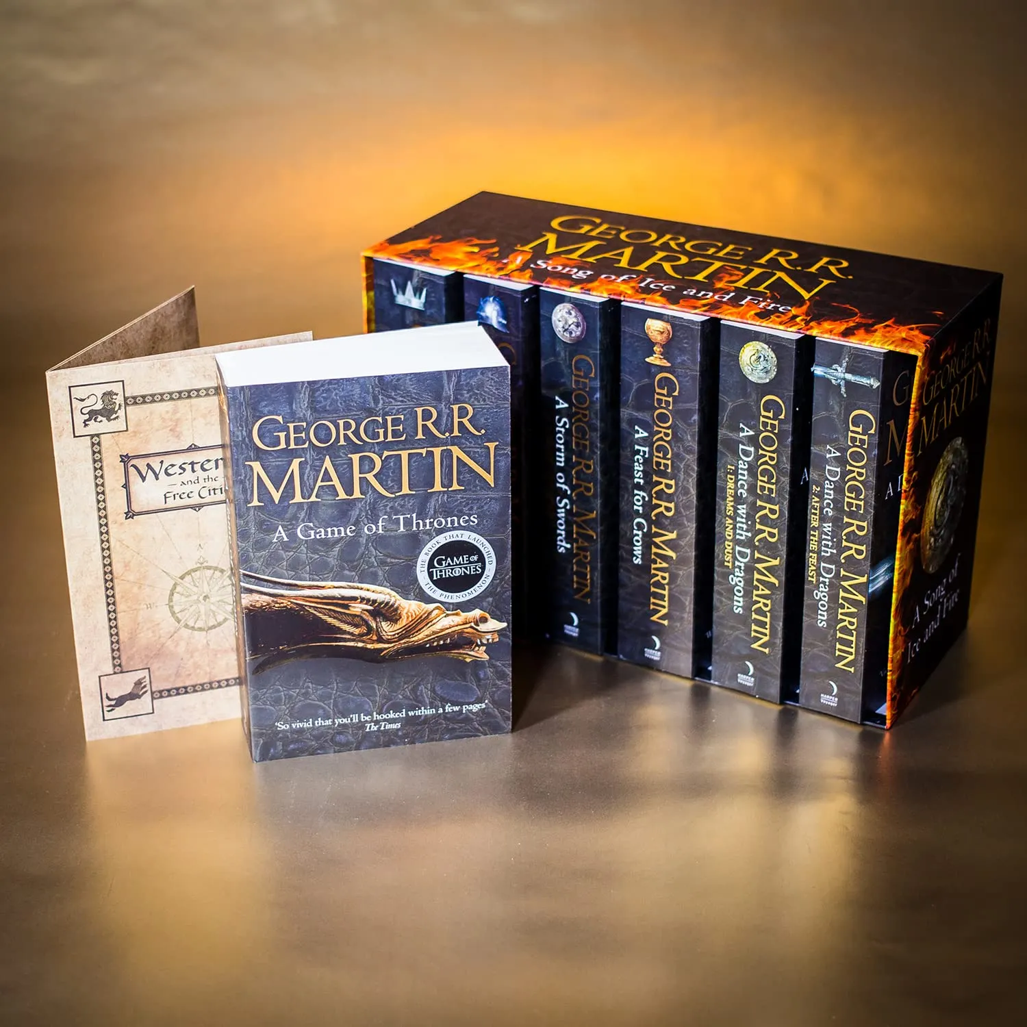 A Song of Ice and Fire 7 Books Collection Box Set bestselling classic epic fantasy series