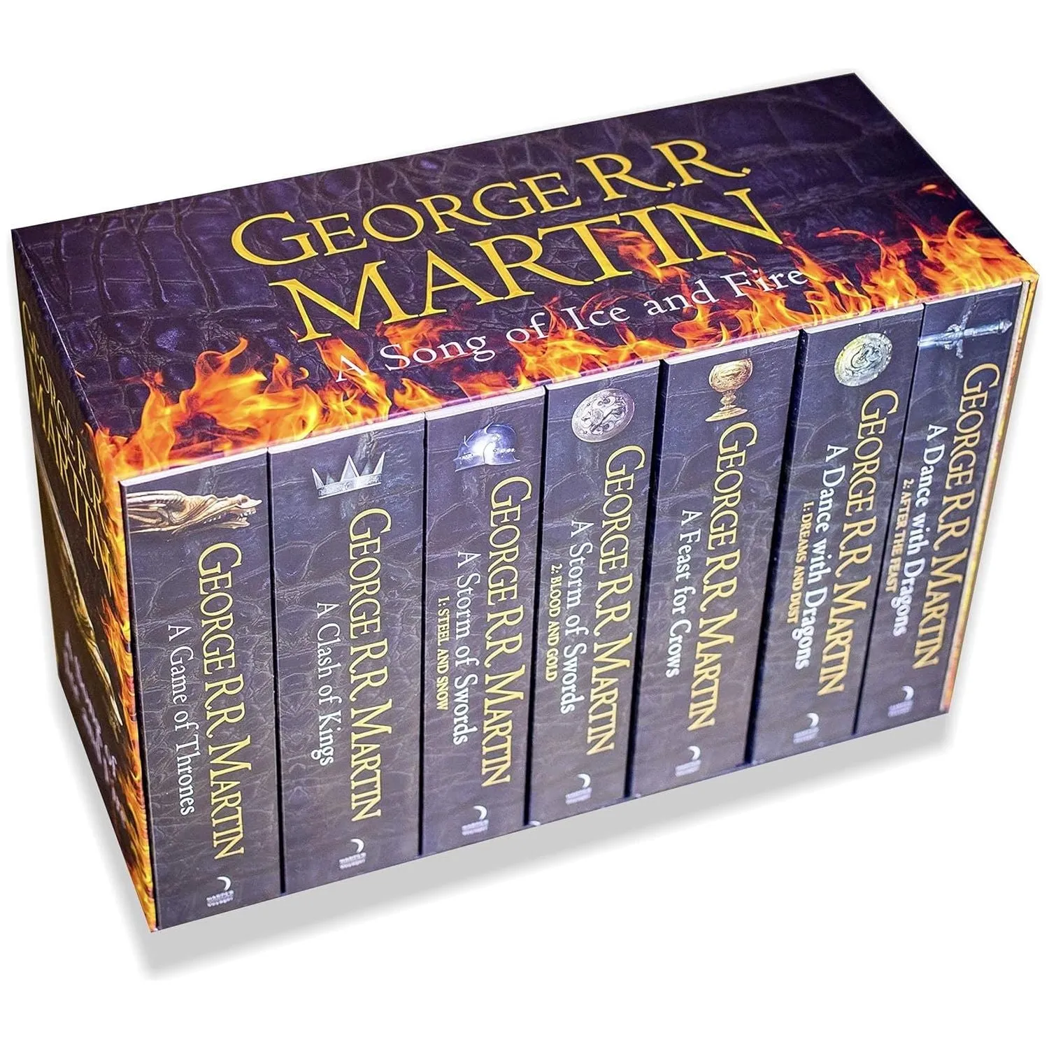 A Song of Ice and Fire 7 Books Collection Box Set bestselling classic epic fantasy series