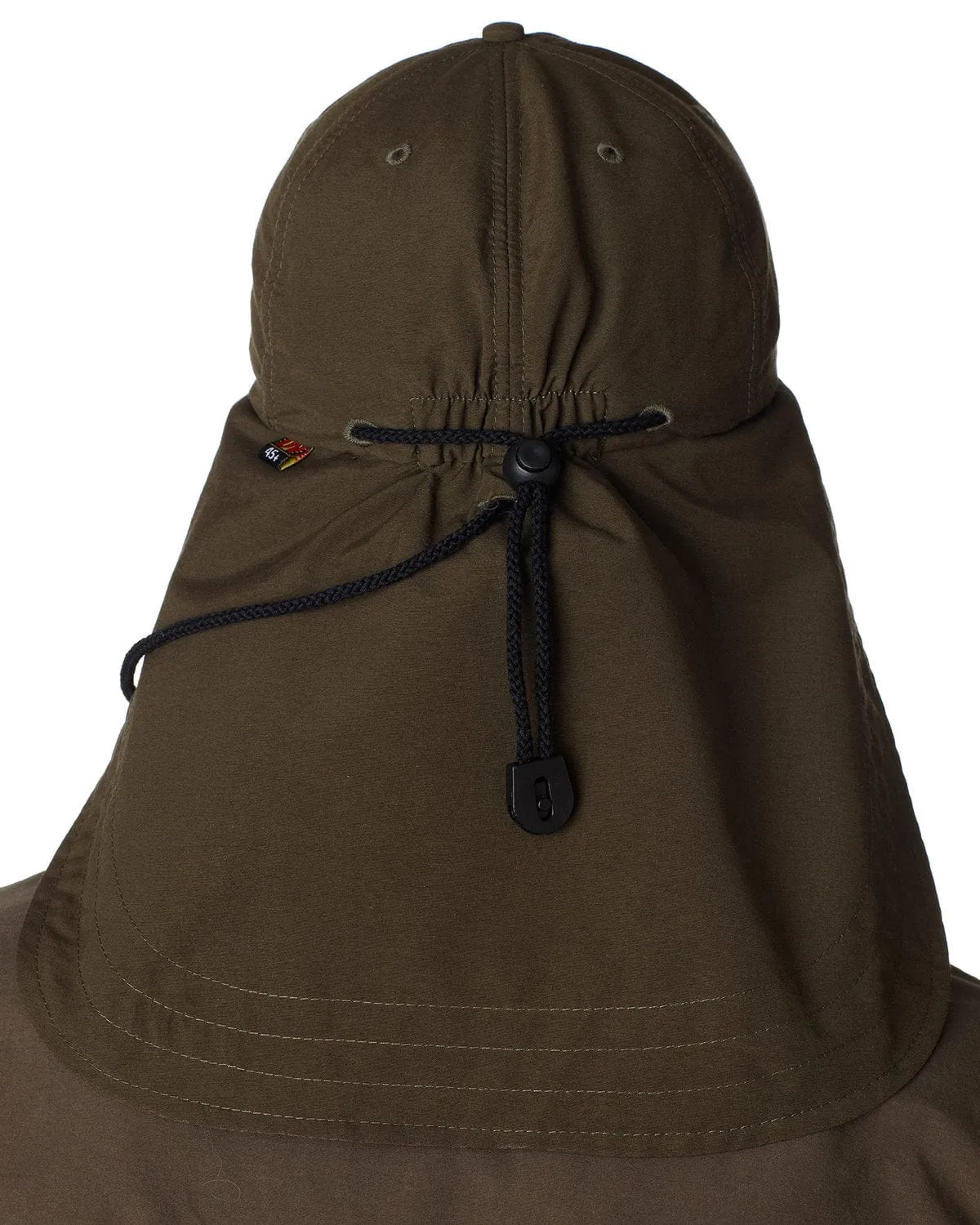 Adams Low-Profile Cap with Neck Cape | Olive