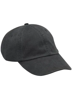 Adams Low-Profile Washed Pigment-Dyed Cap | Black
