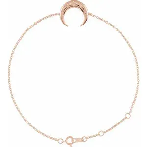 Adjustable Crescent Bracelet BRC893