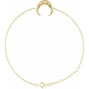 Adjustable Crescent Bracelet BRC893