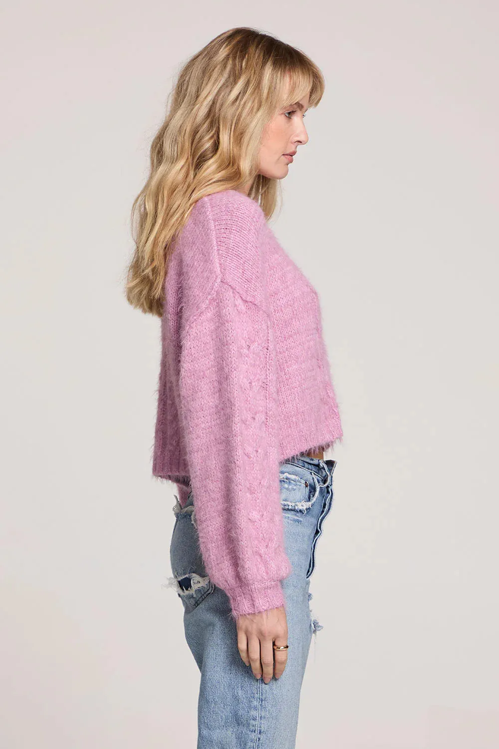 Aimee Sweater in Orchid