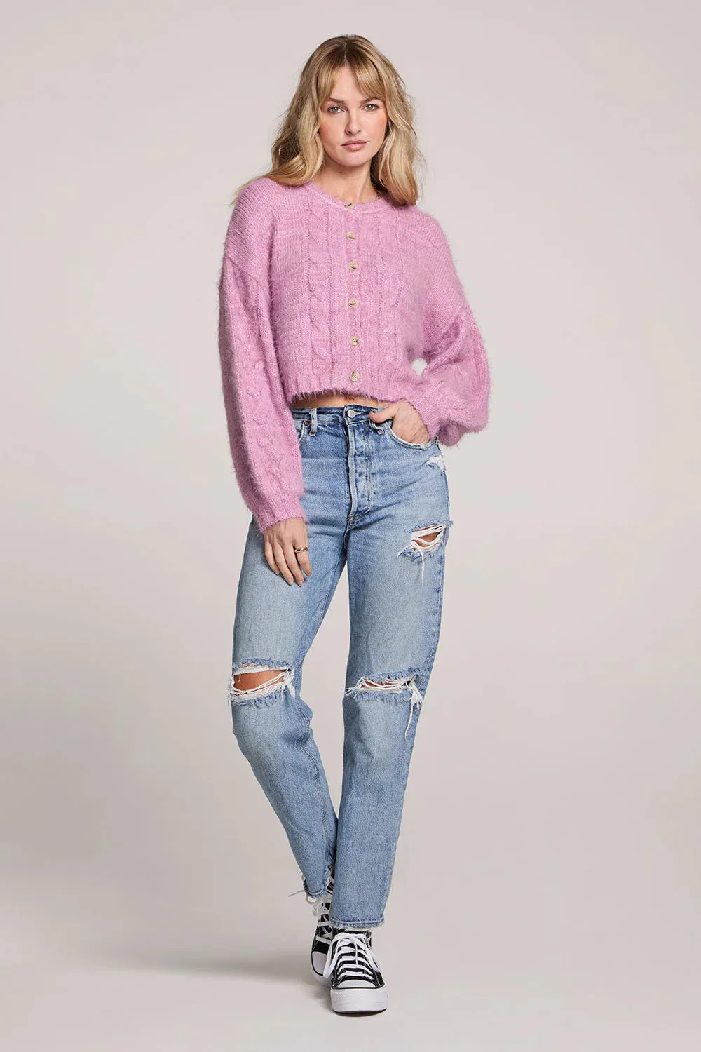 Aimee Sweater in Orchid