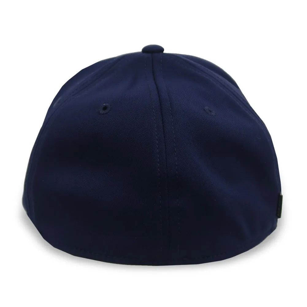 Air Force American Flag Cool Fit Structured Stretch Fit Hat (Navy)