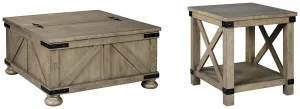 Aldwin 2-Piece Table Set
