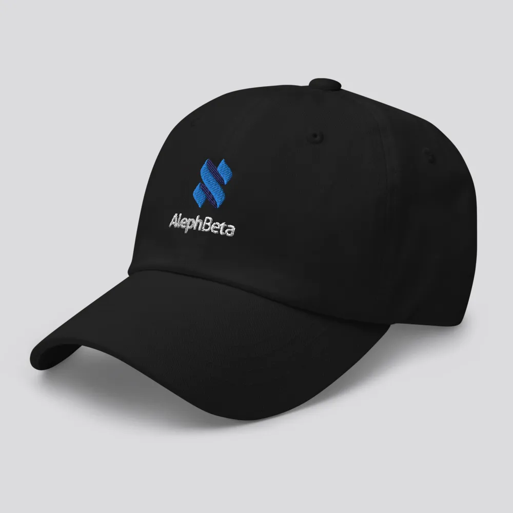 Aleph Beta Logo Cap