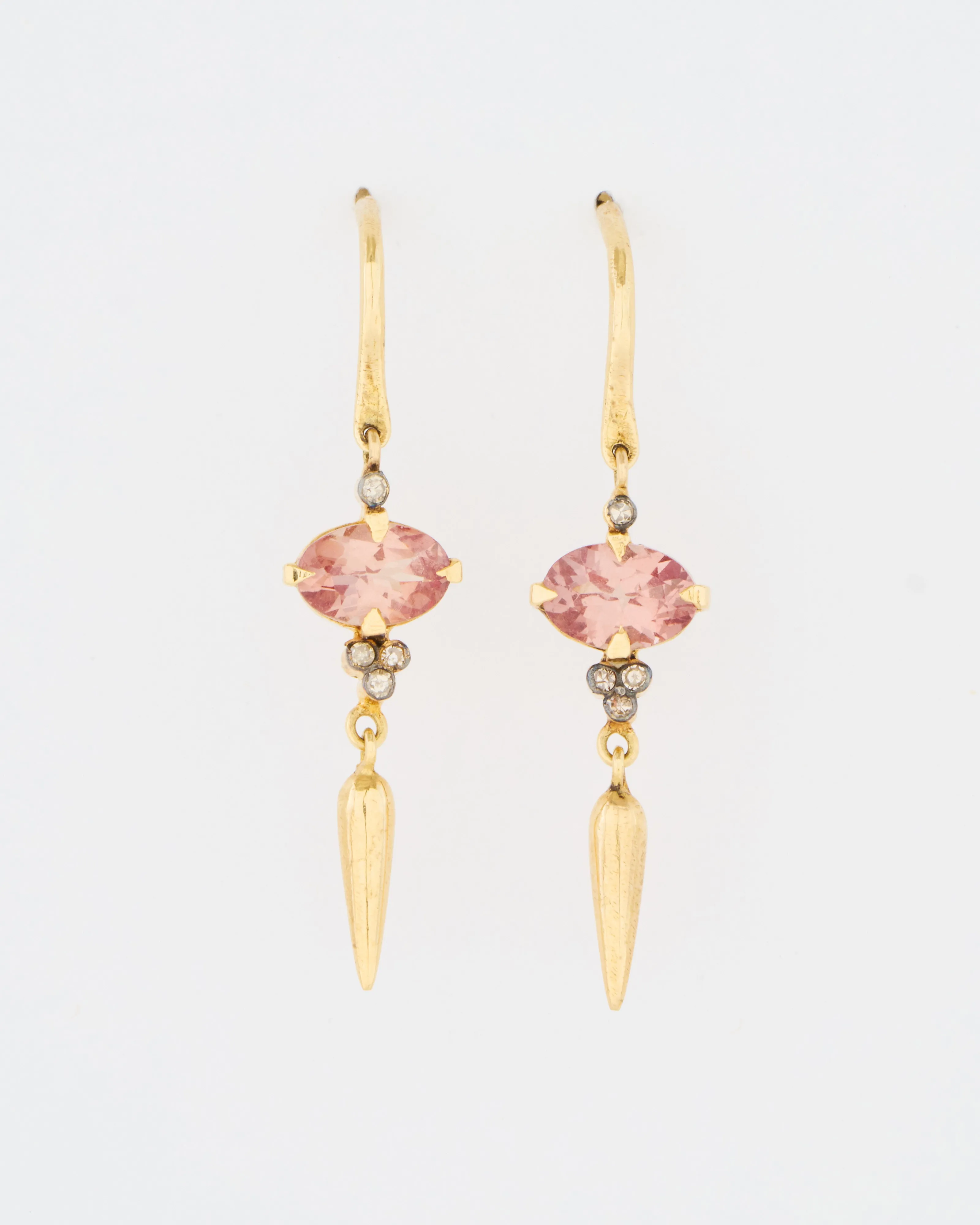 almandine garnet earrings