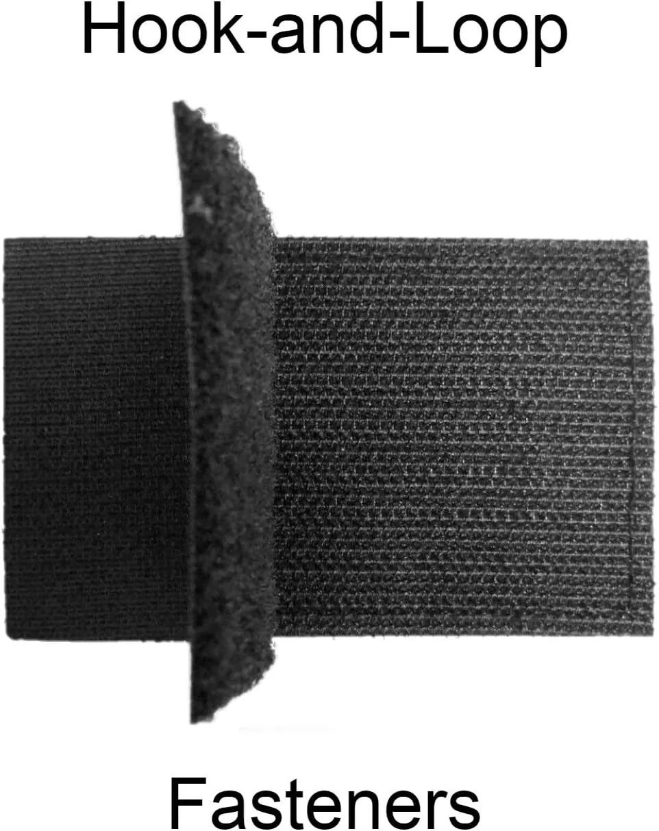 American Flag Patch 2-Pack Set, Woven, Hook and Loop (Thin Blue Line)