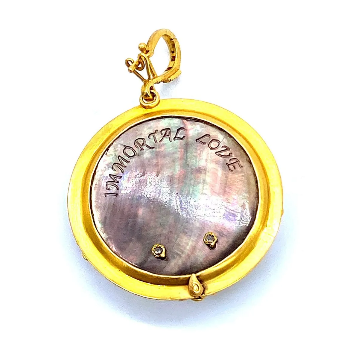 Antiquity Taj Mahal Pendant 20K Yellow Gold