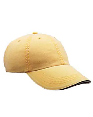 Anvil Low-Profile Pigment-Dyed Twill Cap | Dijon
