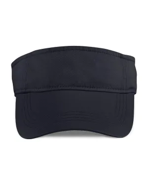 Anvil Solid-Low Profile Twill Visor | Black