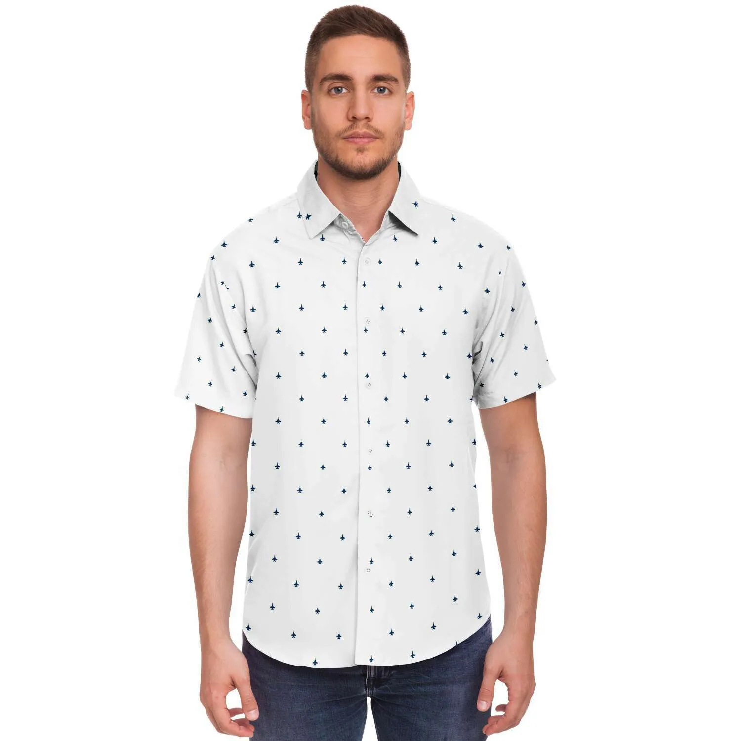 ANY Aircraft Subtle Mens Button Down Shirt