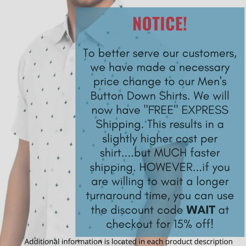 ANY Aircraft Subtle Mens Button Down Shirt